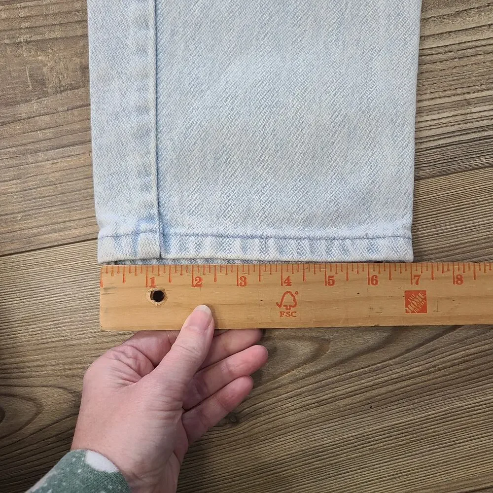 VTG Wrangler Riata Womens Size 7/8 x 34 Taper Cowboy Western Bareback Denim - Picture 13 of 13